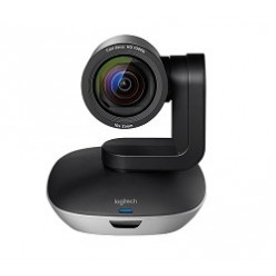 Logitech Video Conferencing System GROUP, Full HD (1080p 30fsp), Field of View 90°, 10x HD zoom, Four omnidirectional Mic 6m pickup range (2 optional Expansion Mic), Remote control, Plug-and-play USB connectivity, for mid to large-sized rooms